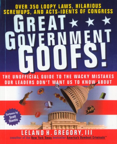 Book cover for Great Government Goofs