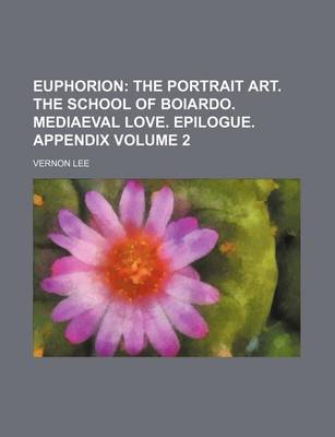 Book cover for Euphorion Volume 2