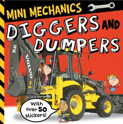 Book cover for Mini Mechanics Diggers and Dumpers