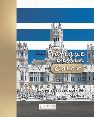 Cover of Pratique Dessin [Color] - XL Livre d'exercices 34