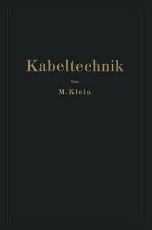 Cover of Kabeltechnik