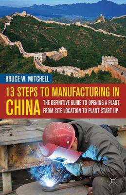 Book cover for 13 Steps to Manufacturing in China