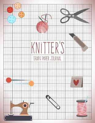 Book cover for Knitter's Graph Paper Journal