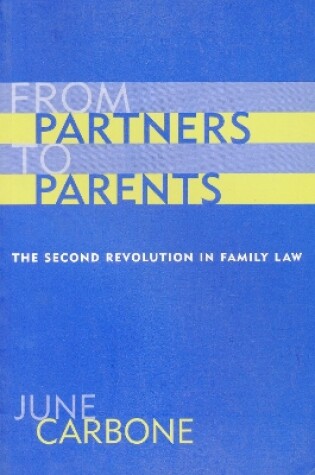 Cover of From Partners to Parents