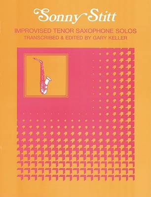 Book cover for Improvised Tenor Saxophone Solos