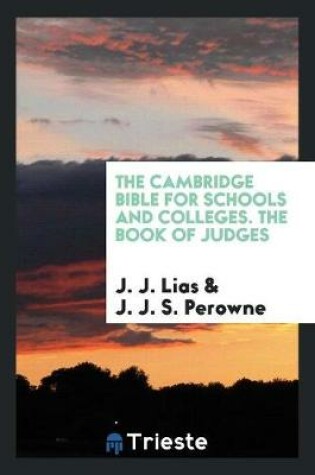 Cover of The Book of Judges, with Map, Notes and Introduction