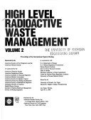 Book cover for High Level Radioactive Waste Management