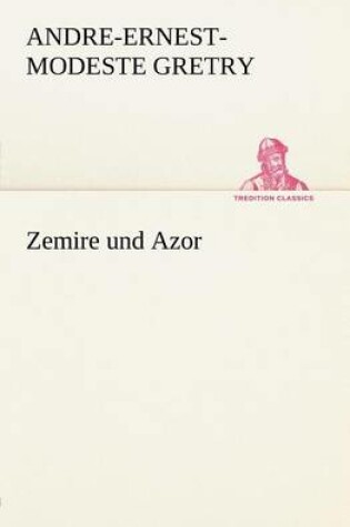 Cover of Zemire Und Azor