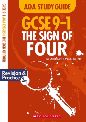 Book cover for The Sign of Four AQA English Literature