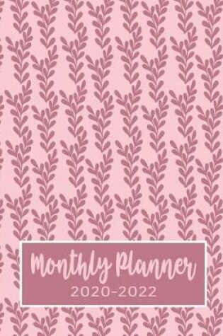 Cover of Monthly Planner 2020-2022