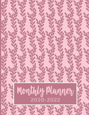 Book cover for Monthly Planner 2020-2022