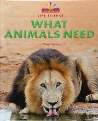 Book cover for What Animals Need
