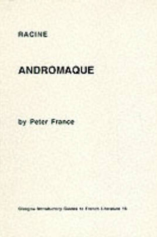 Cover of Racine's "Andromaque"