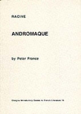Book cover for Racine's "Andromaque"