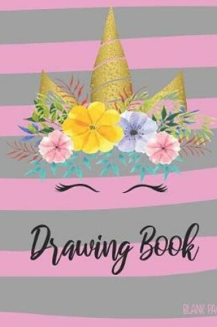 Cover of Drawing Book Blank Pages