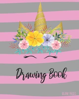 Book cover for Drawing Book Blank Pages