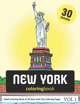 Book cover for New York Coloring Book