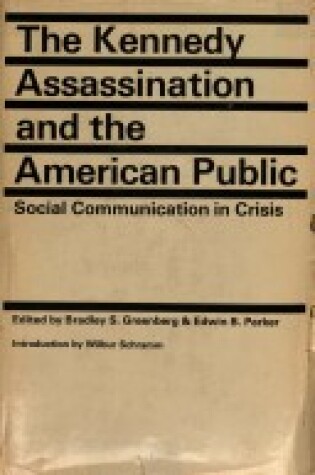 Cover of The Kennedy Assassination and the American Public