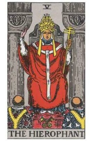 Cover of Tarot Notebook Journal - The Hierophant