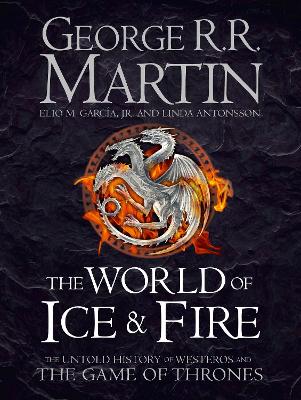 Book cover for The World of Ice and Fire