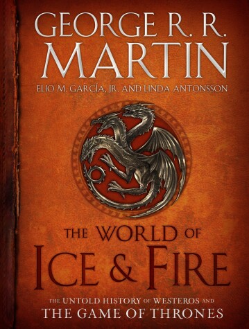 Book cover for The World of Ice & Fire