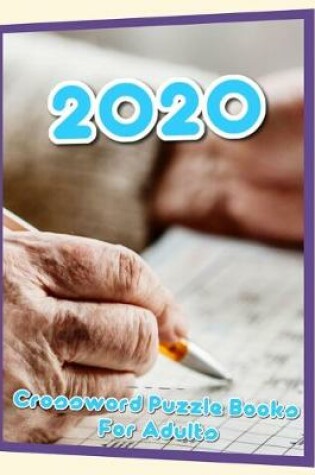 Cover of 2020 Crossword Puzzle Books For Adults