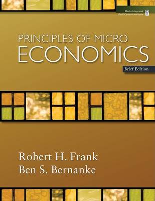 Book cover for Principles of Microeconomics Brief with Economy 2009 Update + Connect Plus