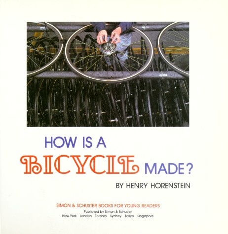 Book cover for How is a Bicycle Made?