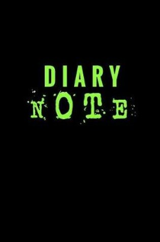 Cover of Diary Note