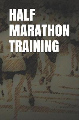 Book cover for Half Marathon Training