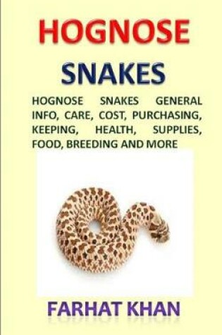 Cover of Hognose Snakes