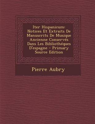 Book cover for Iter Hispanicum