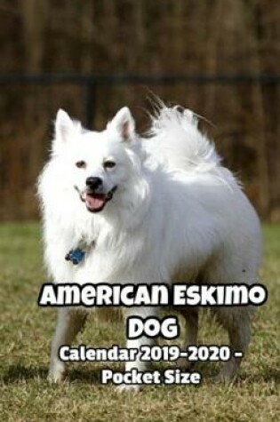 Cover of American Eskimo Dog Calendar 2019-2020 - Pocket Size