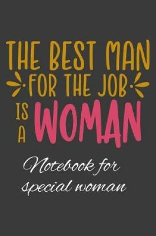 Cover of Notebook for Special Woman