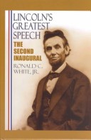 Book cover for Lincolns Greatest Speech