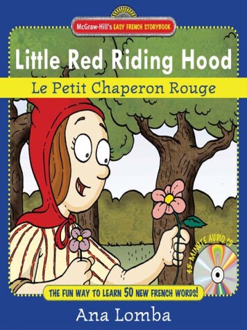 Book cover for Easy French Storybook: Little Red Riding Hood