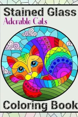 Cover of Stained Glass Coloring Book