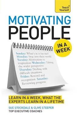 Book cover for Motivating People in a Week