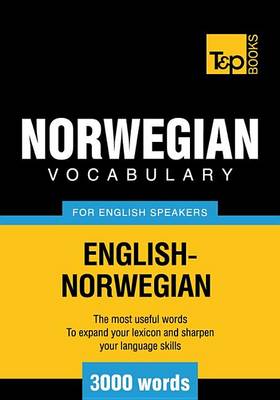 Book cover for Norwegian Vocabulary for English Speakers - English-Norwegian - 3000 Words