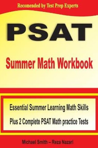 Cover of PSAT Summer Math Workbook