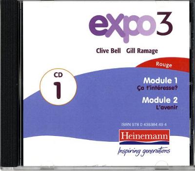 Cover of Expo 3 Rouge Audio CDs (pack of three)