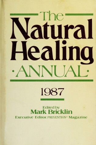 Cover of The Natural Healing Annual 1987