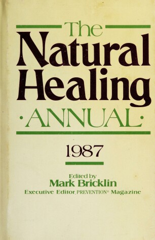 Book cover for The Natural Healing Annual 1987