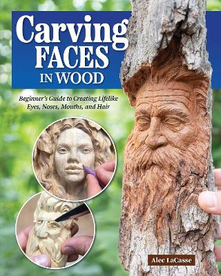 Book cover for Carving Faces in Wood