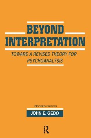 Cover of Beyond Interpretation