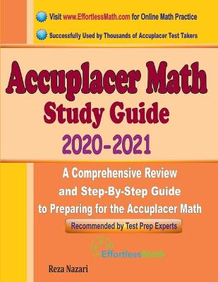 Book cover for Accuplacer Math Study Guide 2020 - 2021