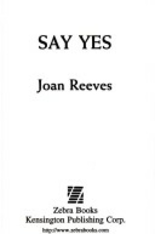 Cover of Say Yes