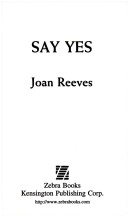 Book cover for Say Yes