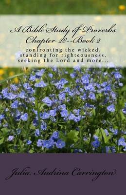 Book cover for A Bible Study of Proverbs Chapter 28--Book 2