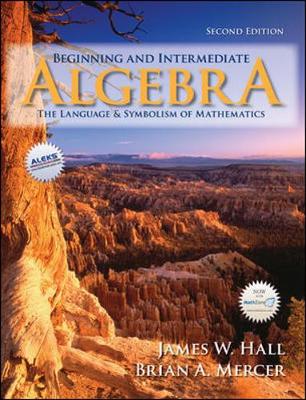 Book cover for Beginning and Intermediate Algebra